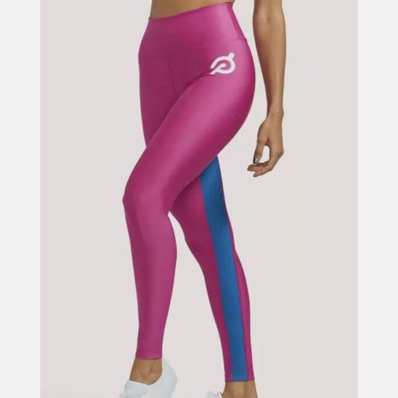 Peloton Show Up Ribbed Leggings S NWT - Picture 3 of 9